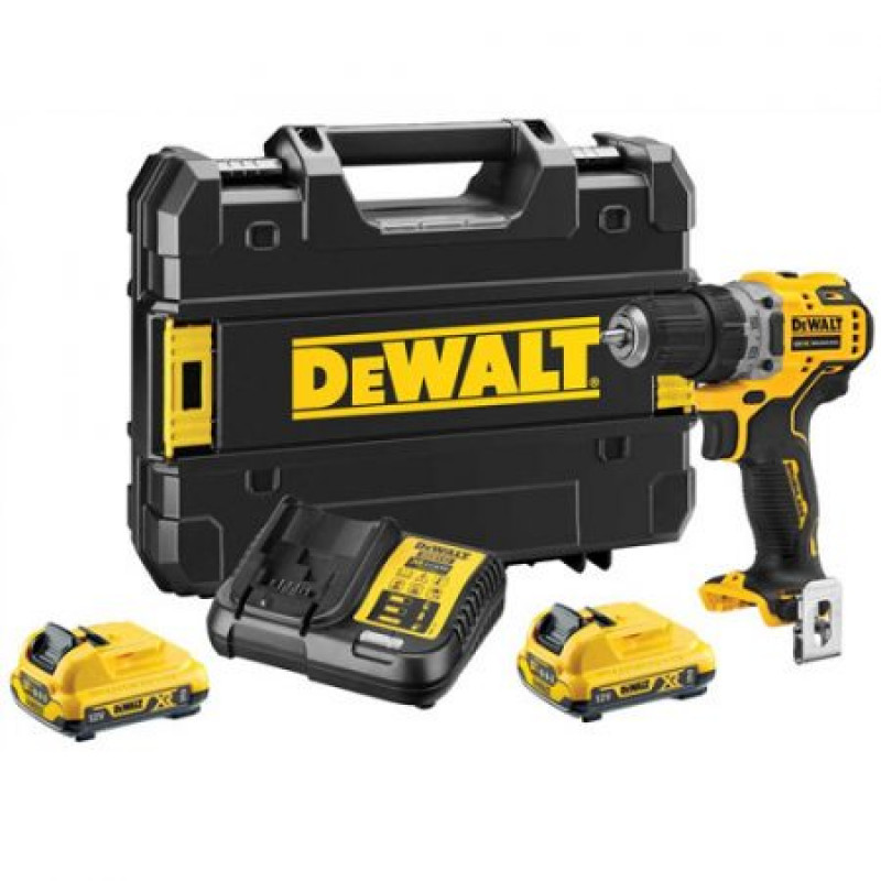DeWALT DCD701D2, aku vrtačka/skrutkovač + kufor