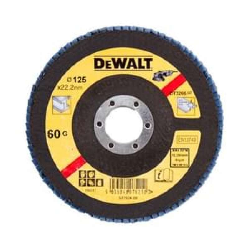 DeWALT DT3266 Brúsne kotúče pre uhlové brúsky ø 125 mm, P60